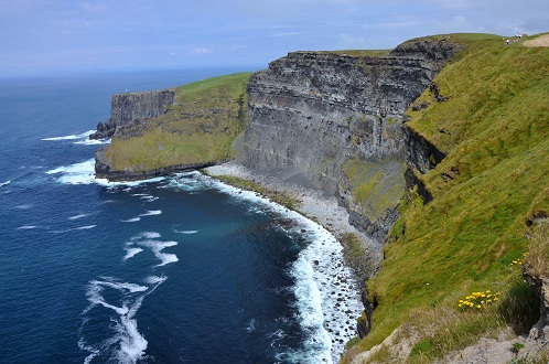 Ireland cliffs