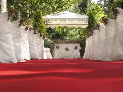 outdoor wedding gazebo