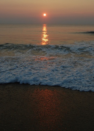 Atlantic Ocean sunset