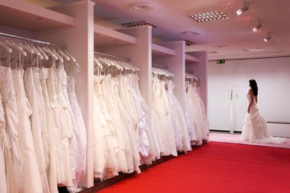 bride and wedding gowns